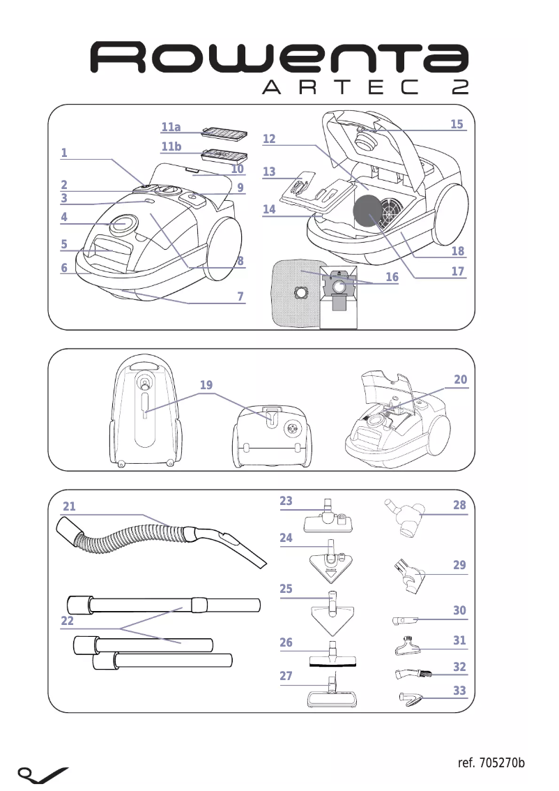 Image de la première page du manuel de l'appareil Artec 2 RO 4136