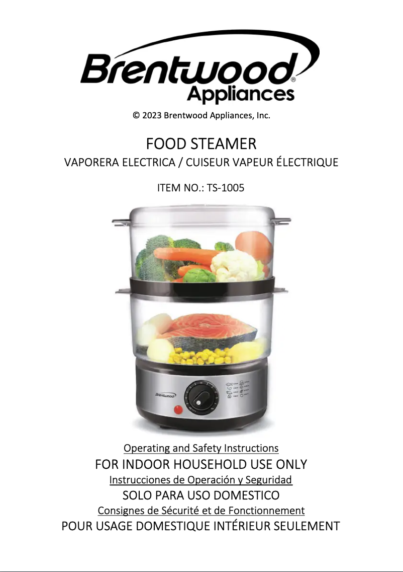 Imagen de la primera página del manual del dispositivo TS-1005