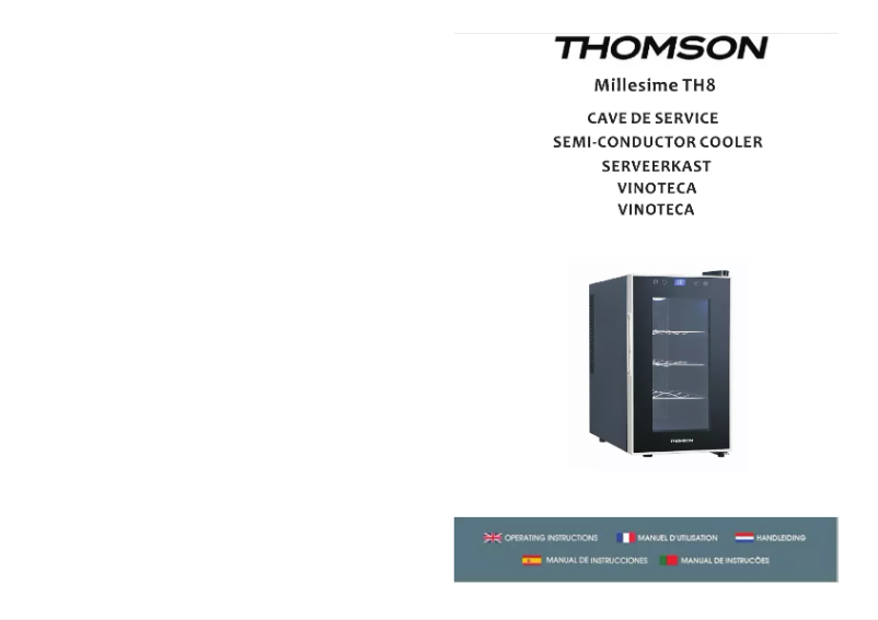 Page 1 de la notice Manuel utilisateur Thomson Millesime TH8