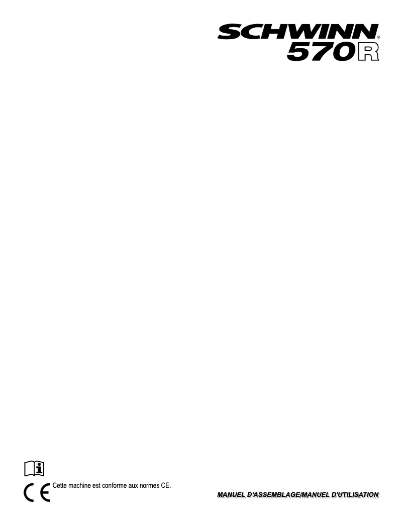 Page 1 de la notice Instructions / montage Schwinn Classic Cruiser