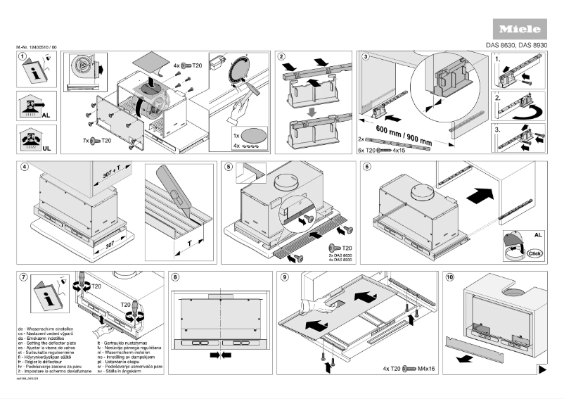 Imagen de la primera página del manual del dispositivo DAS 8930