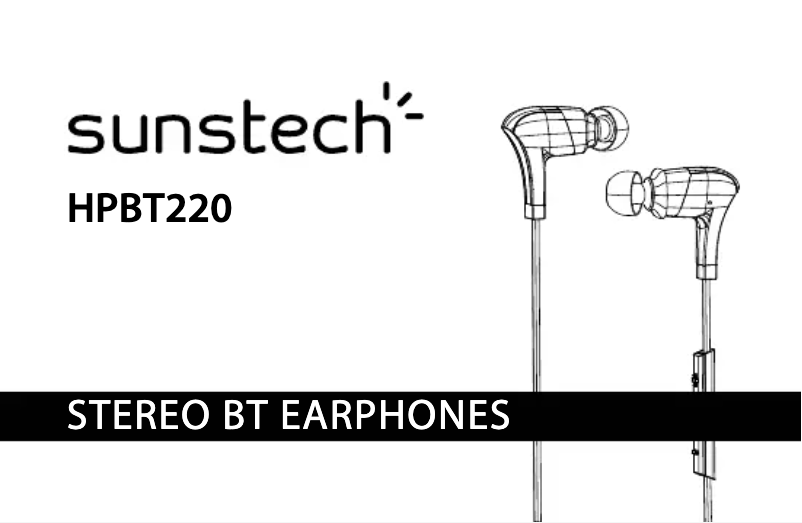 Image de la première page du manuel de l'appareil HPBT220