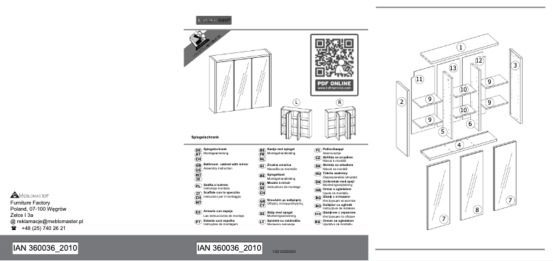 Image de la première page du manuel de l'appareil IAN 367050