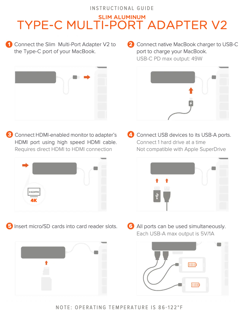 Page 1 de la notice Manuel utilisateur Satechi ST-SCMA2M