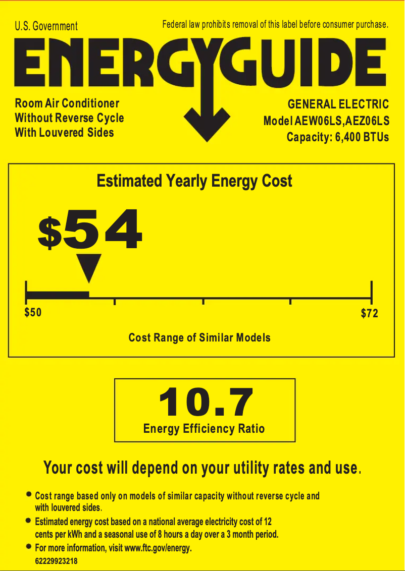 Image de la première page du manuel de l'appareil AEZ06LS