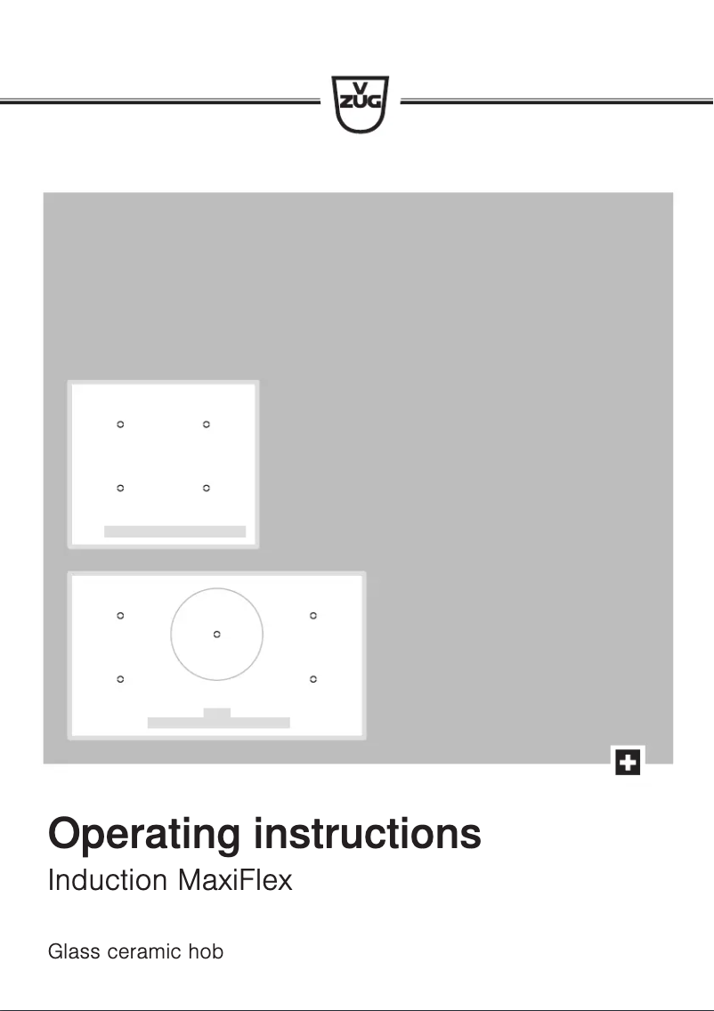 Page 1 de la notice Manuel utilisateur V-Zug GK56TIMSC