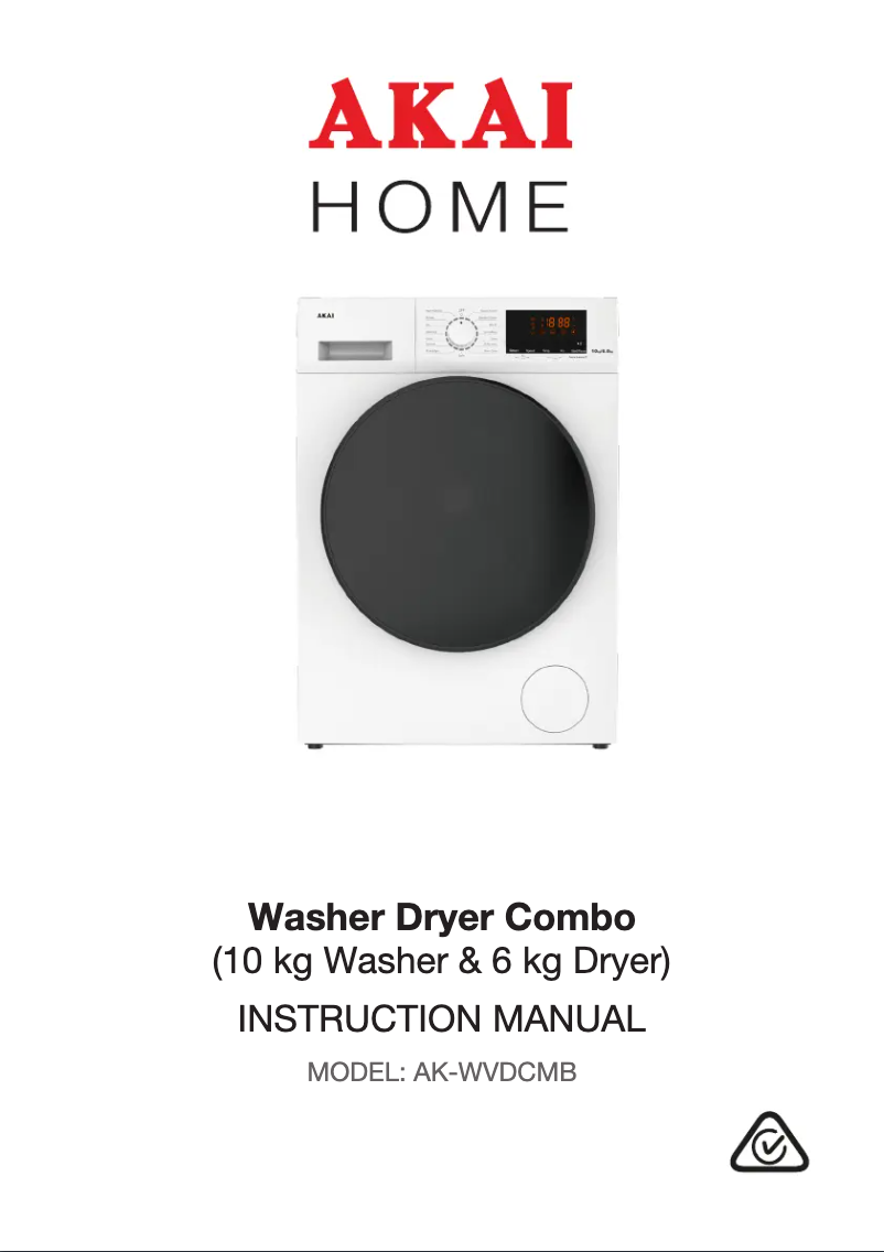 Page n°1 - Manuel utilisateur AKAI AK-WVDCMB