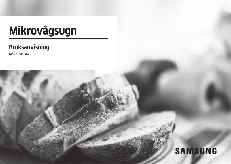Page n°1 - Manuel utilisateur Samsung MS23T5018AE