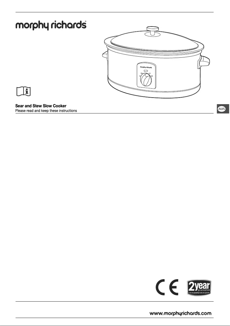 Página 1 del manual Manual de usuario Morphy Richards 461000