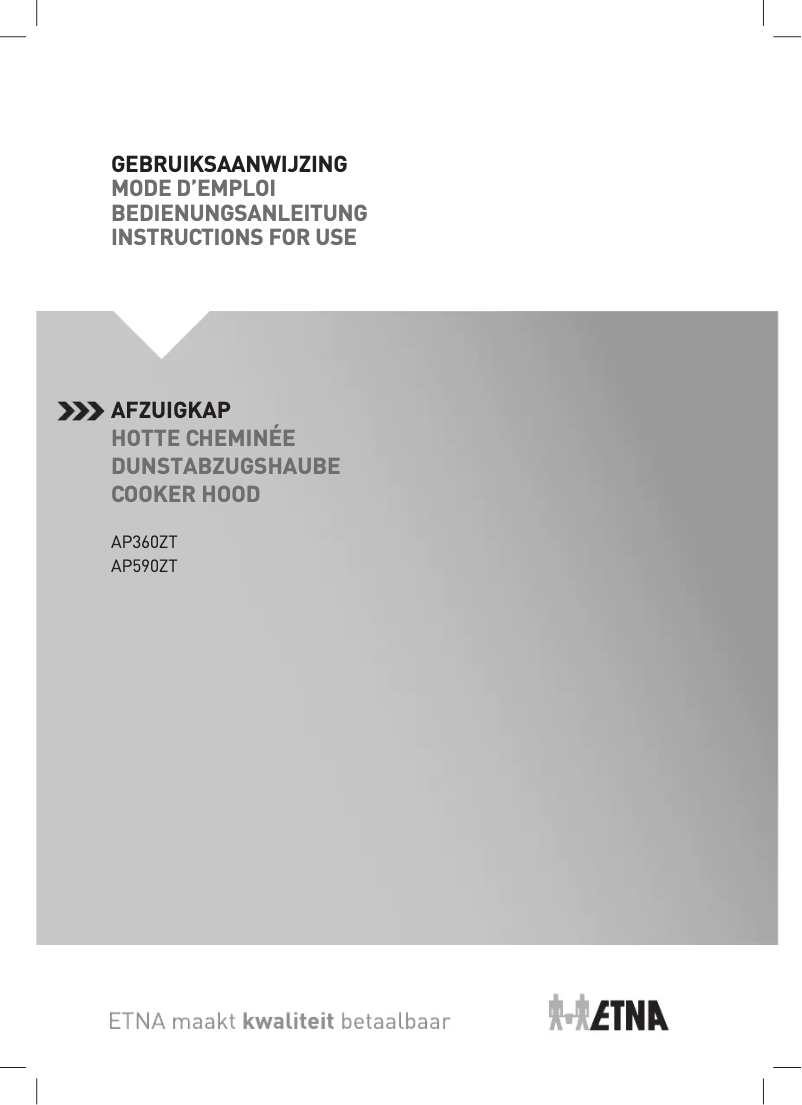 Page 1 de la notice Manuel utilisateur Etna AB661ZT