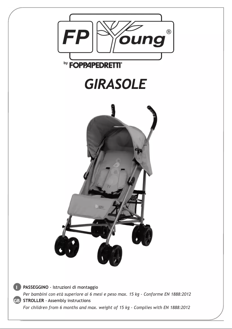 Image de la première page du manuel de l'appareil Girasole