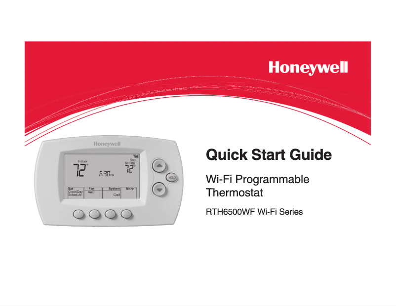 Page 1 de la notice Manuel utilisateur Honeywell ZM6038
