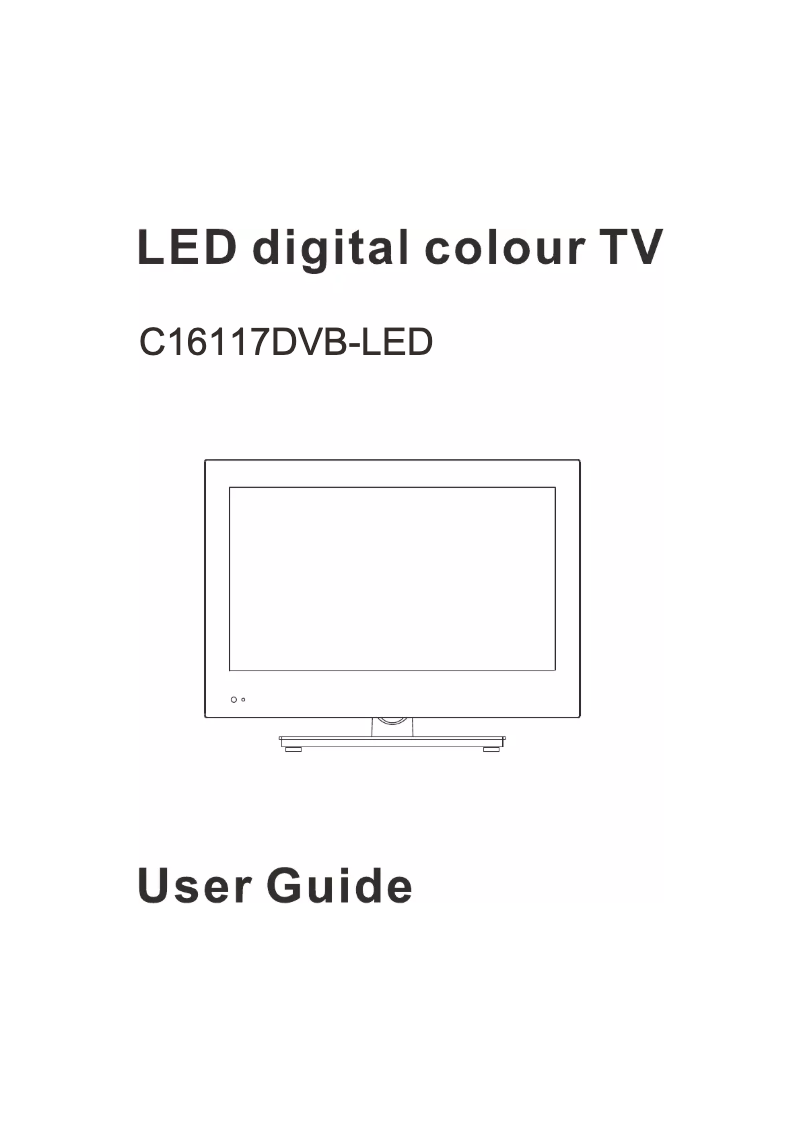 Page 1 de la notice Manuel utilisateur Cello C16117DVB