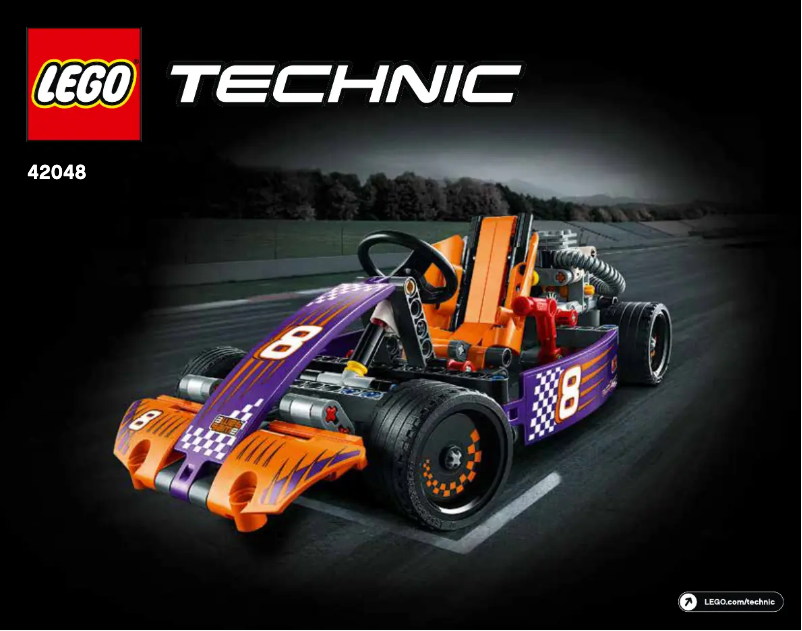 Page 1 de la notice Consignes visuelles Lego Technic 42048
