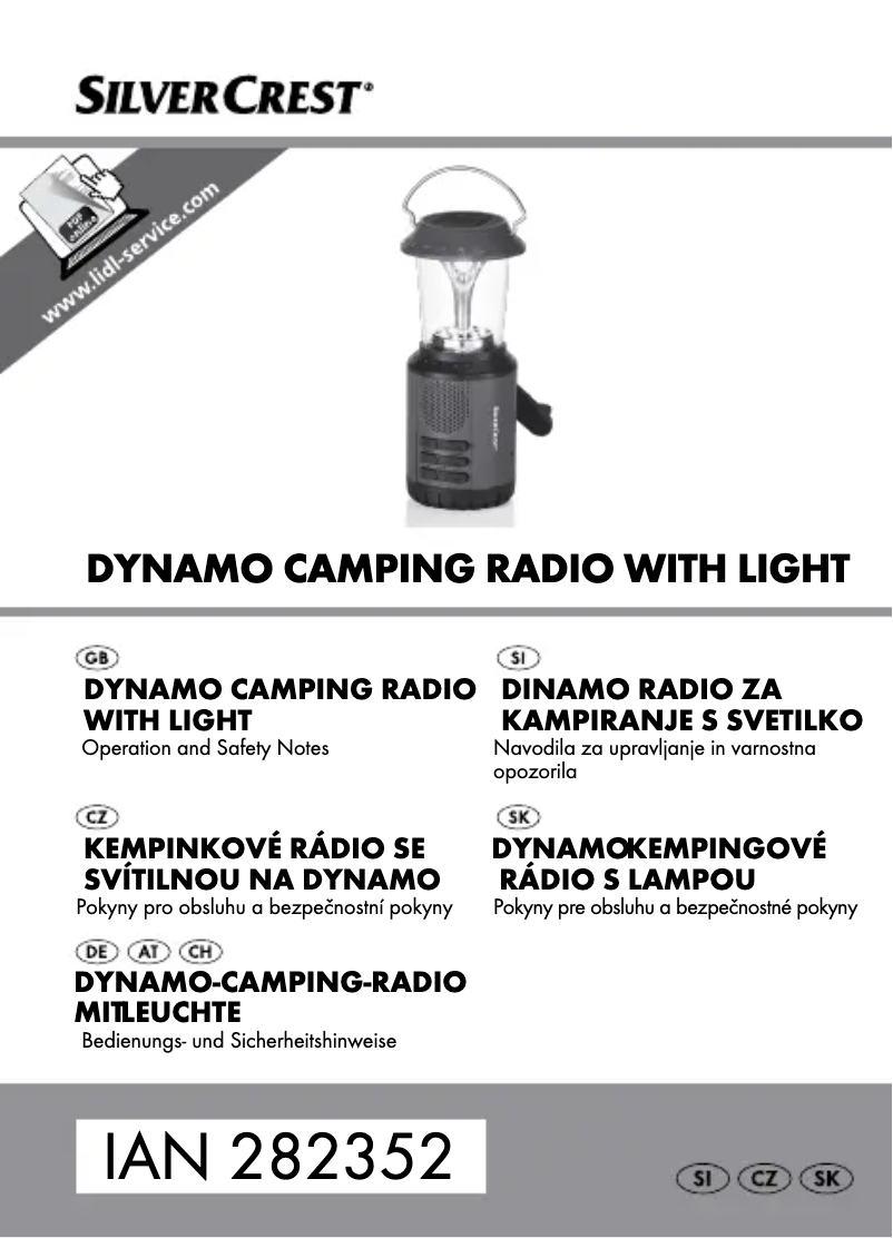Página 1 del manual Manual de usuario SilverCrest HG02050