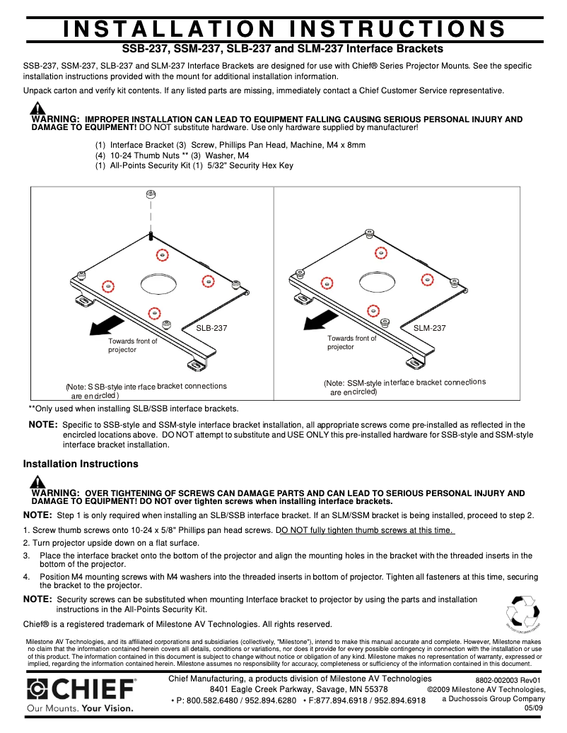 Image de la première page du manuel de l'appareil RPMA237