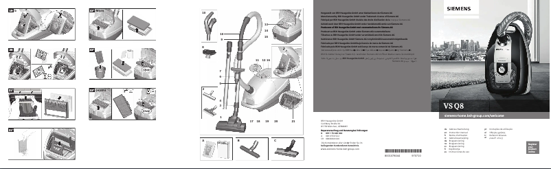 Page n°1 - Mode d'emploi Siemens VSQ8ECO66