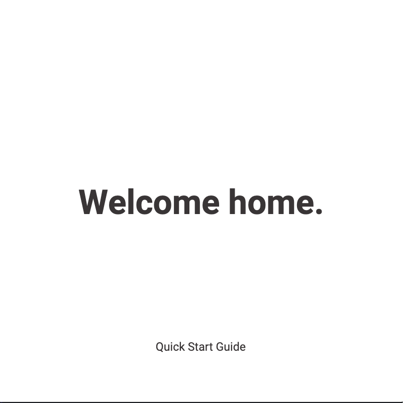 Image de la première page du manuel de l'appareil Homey Bridge