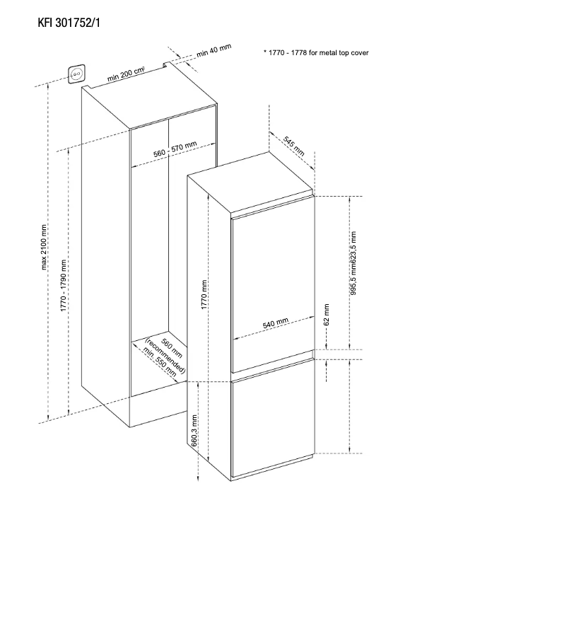 Image de la première page du manuel de l'appareil KFI 301752/1