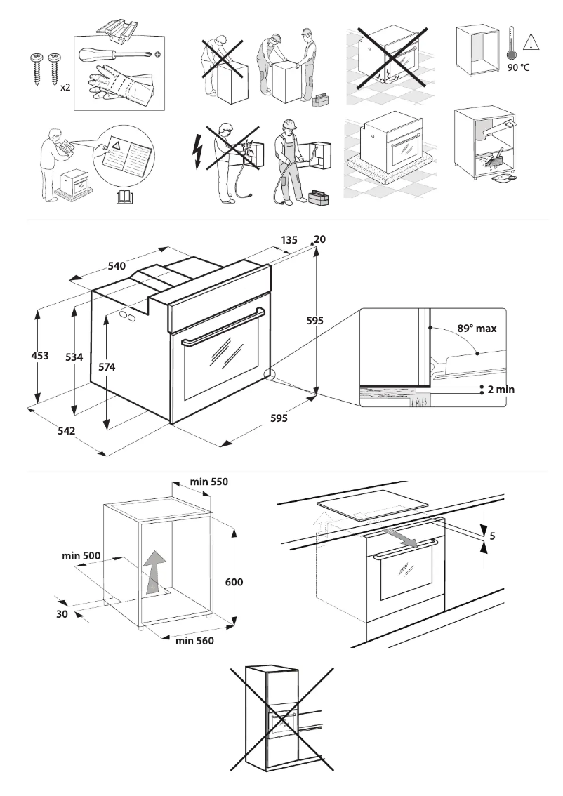 Page n°1 - Instructions de sécurité Privileg PHVK3OH8VIN