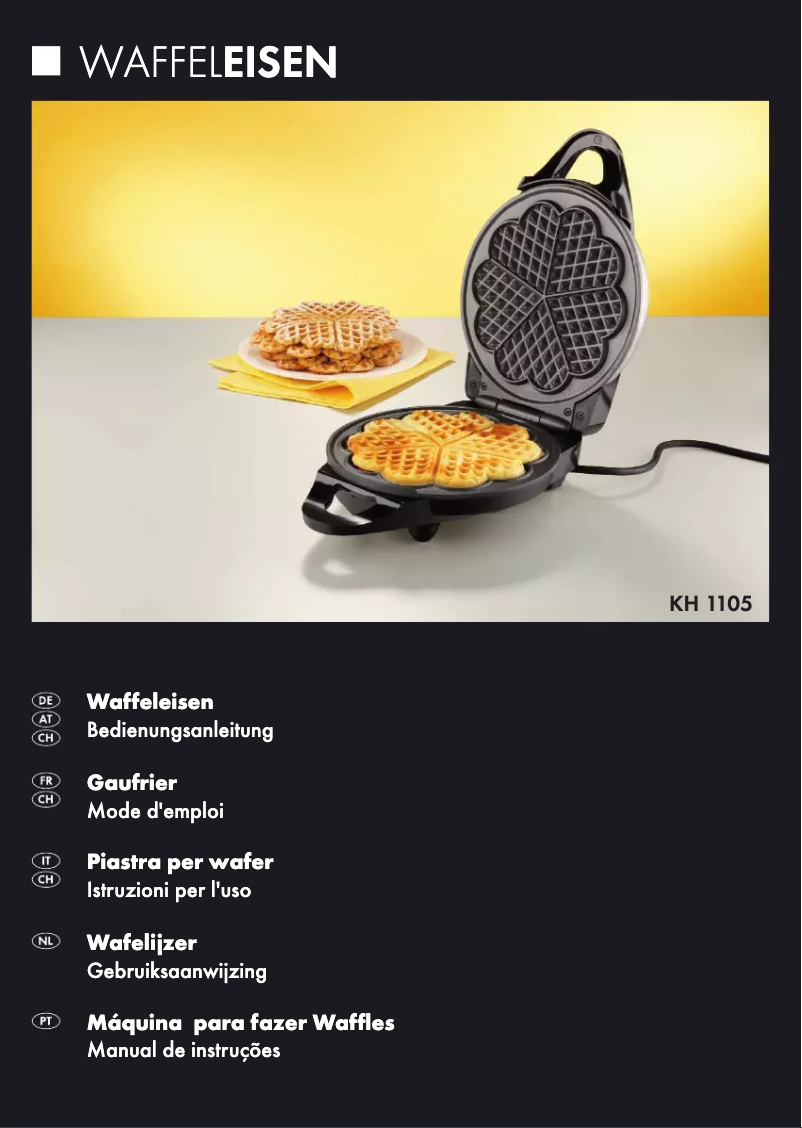 Page 1 de la notice Manuel utilisateur Bifinett KF 1105