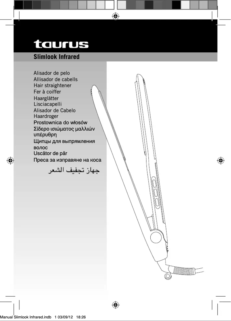 Page 1 de la notice Manuel utilisateur Taurus Slimlook Infrared
