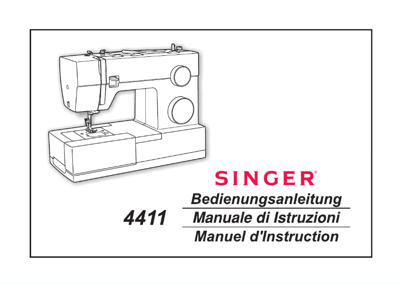 Page n°1 - Manuel utilisateur Singer Heavy Duty