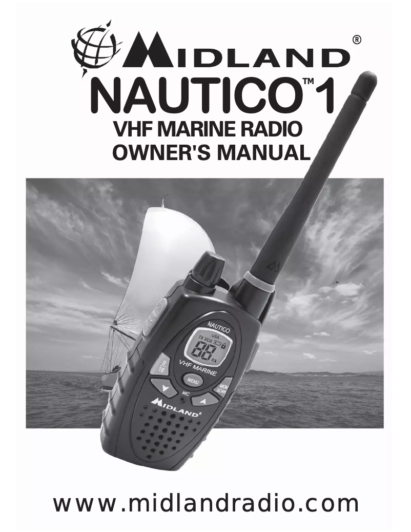 Page n°1 - Manuel utilisateur Midland Nautico 1
