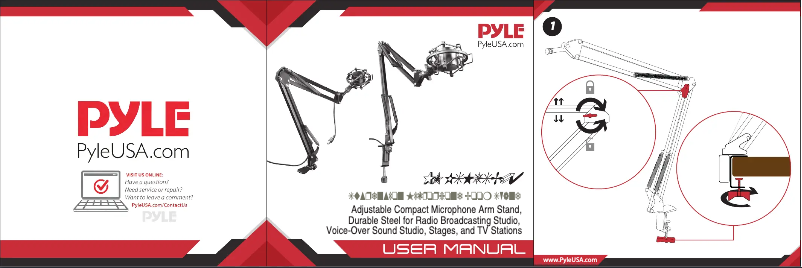 Page 1 de la notice Manuel utilisateur Pyle PMKSHUSB04