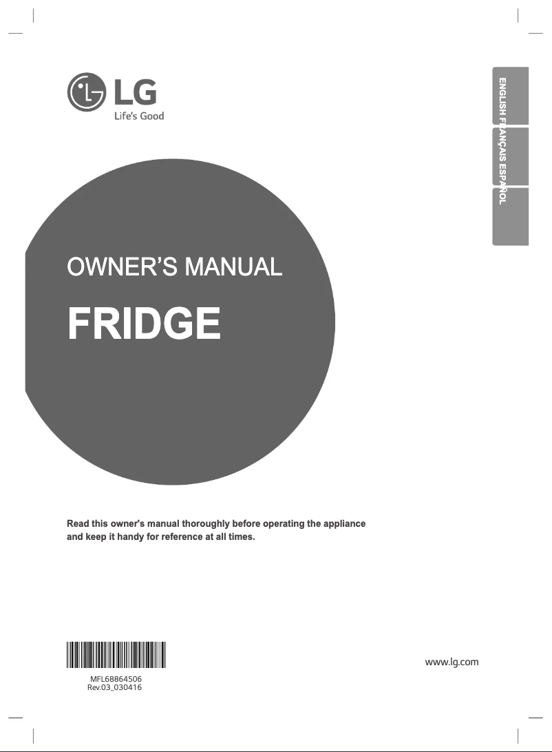 Image de la première page du manuel de l'appareil GL6722PS