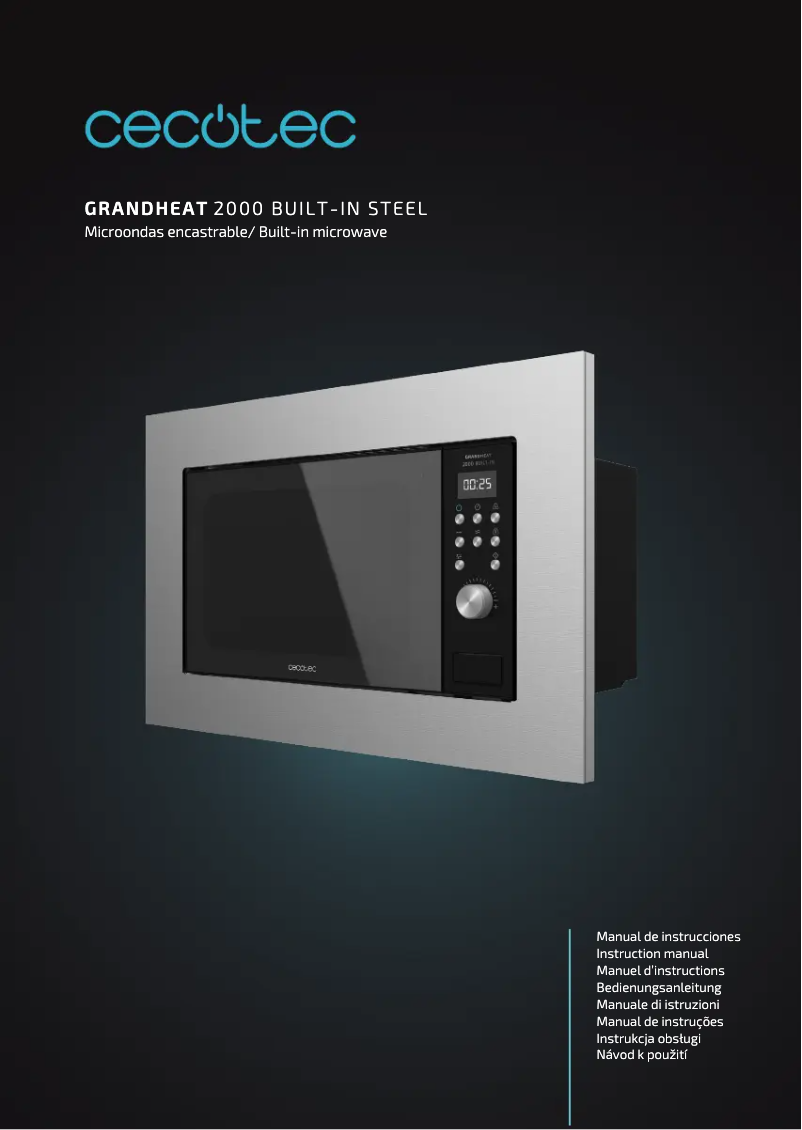 Page n°1 - Manuel utilisateur Cecotec GrandHeat 2000 Built-in