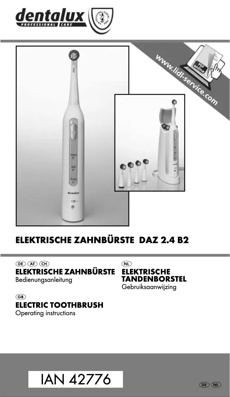 Image de la première page du manuel de l'appareil DAZ 2.4 B2