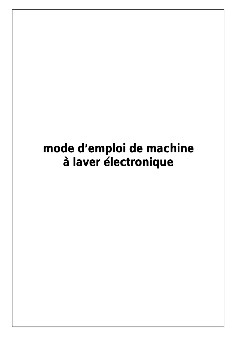 Image de la première page du manuel de l'appareil LARES 1209 WAV 09