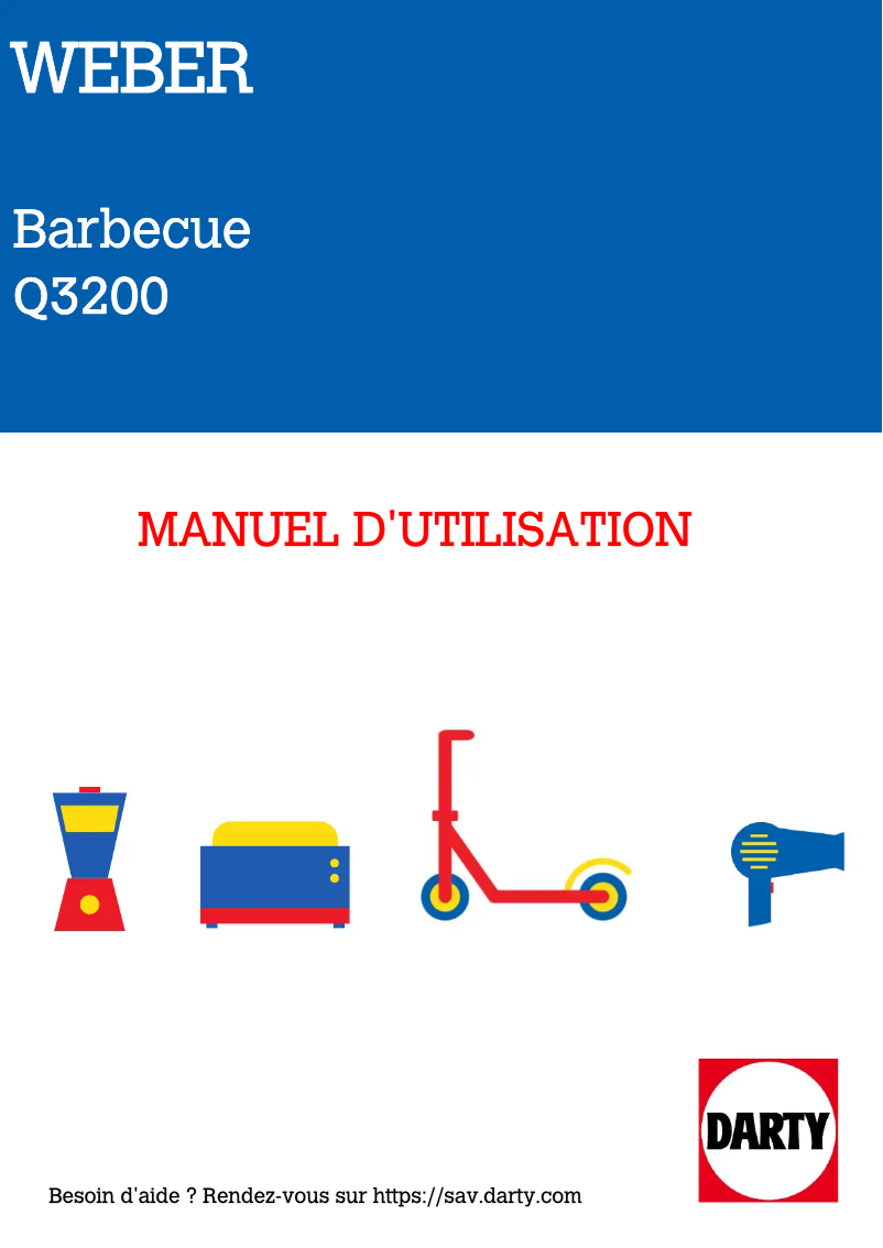Image de la première page du manuel de l'appareil Q 3200