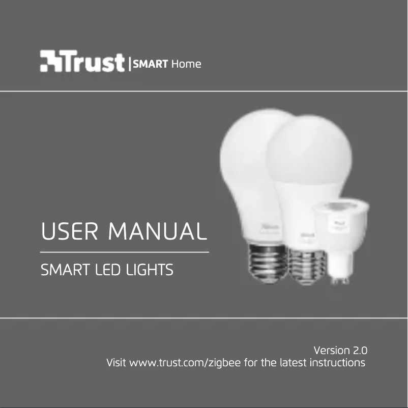 Page n°1 - Manuel utilisateur Trust Smart Home GU10