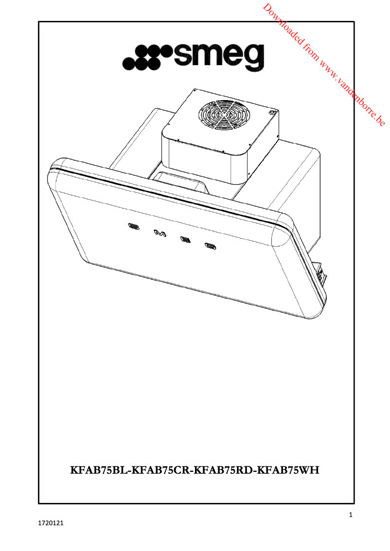 Página 1 del manual Manual de usuario Smeg KFAB75