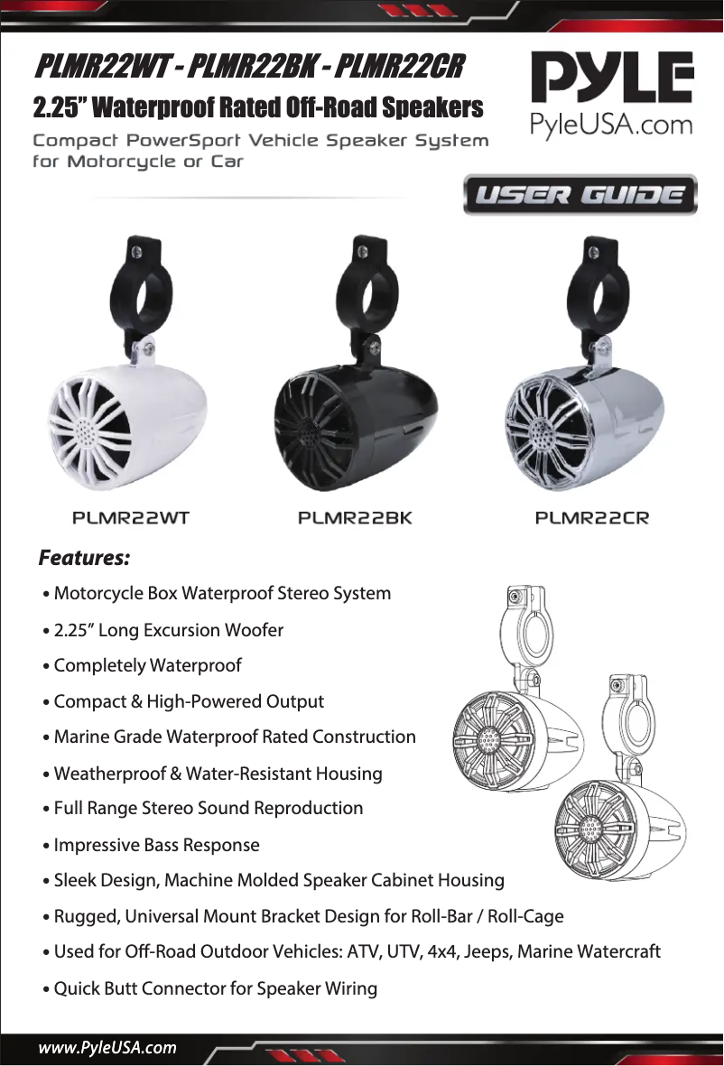 Image de la première page du manuel de l'appareil PLMR22WT