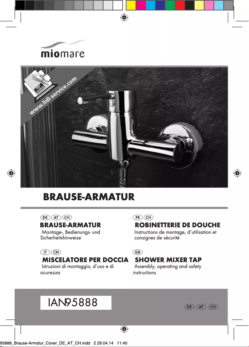 Page 1 de la notice Manuel utilisateur Miomare IAN 298753