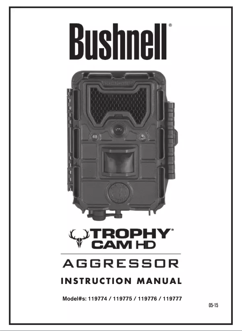 Page n°1 - Manuel utilisateur Bushnell Trophy Cam 119776