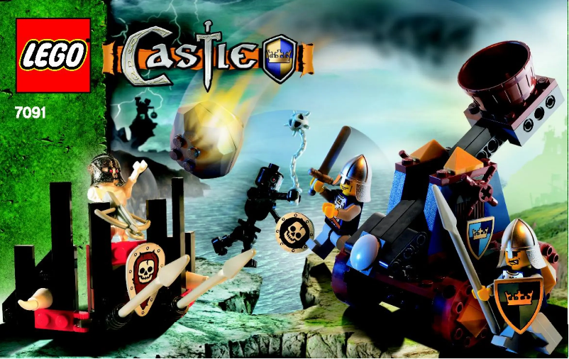 Image de la première page du manuel de l'appareil Knights' Catapult Defense