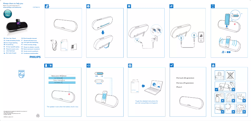 Image de la première page du manuel de l'appareil DS7580