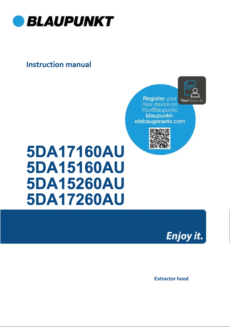 Page 1 de la notice Guide d'installation Blaupunkt 5DA15260AU