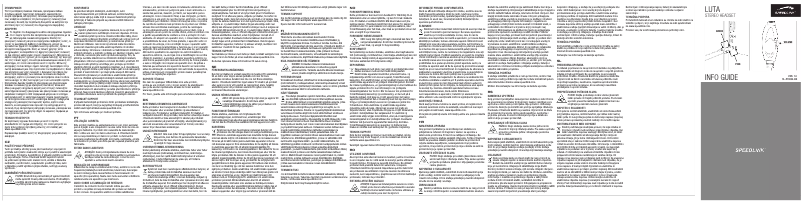 Page 1 de la notice Manuel utilisateur Speed-Link Luta SL-870004-BK