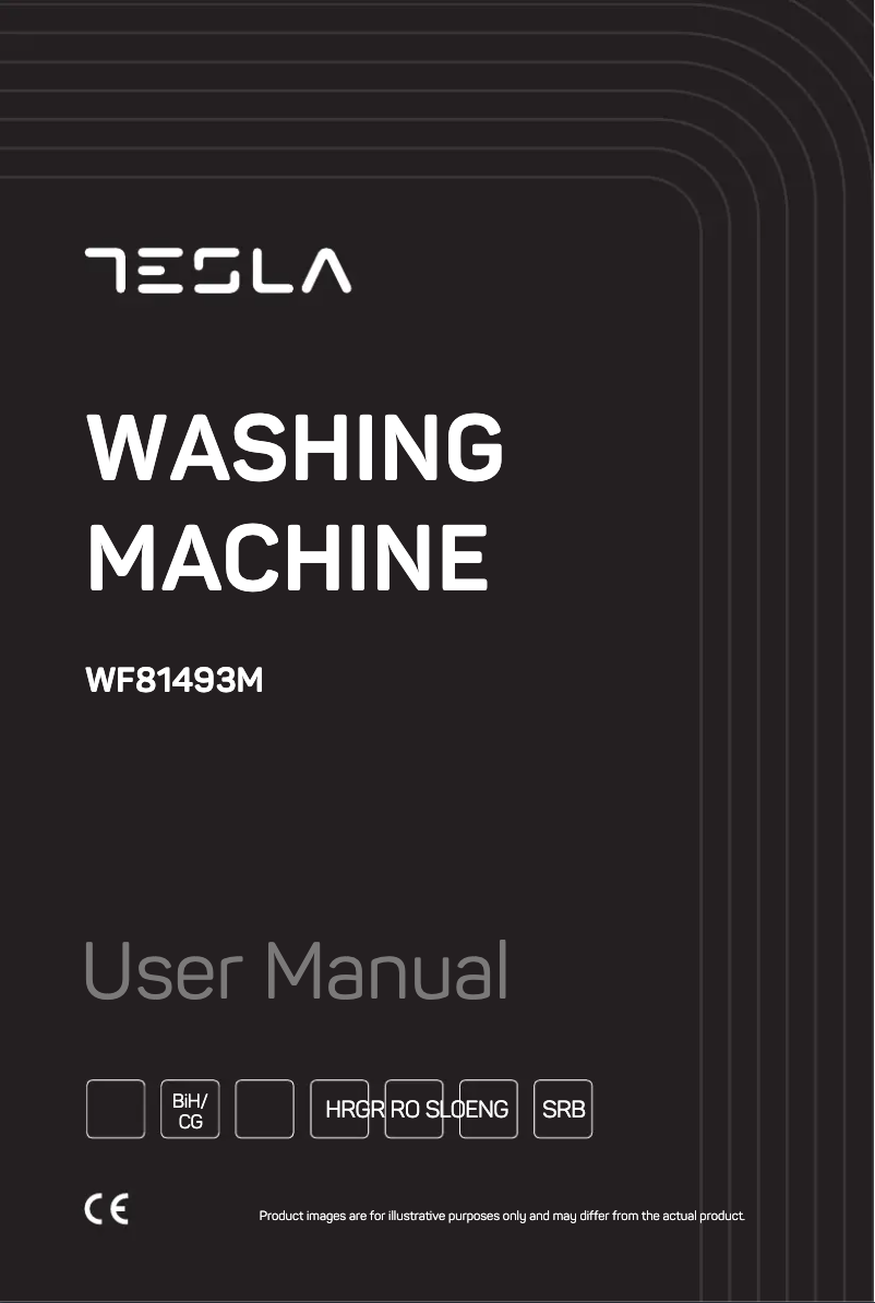 Page 1 de la notice Manuel utilisateur Tesla WF81493M