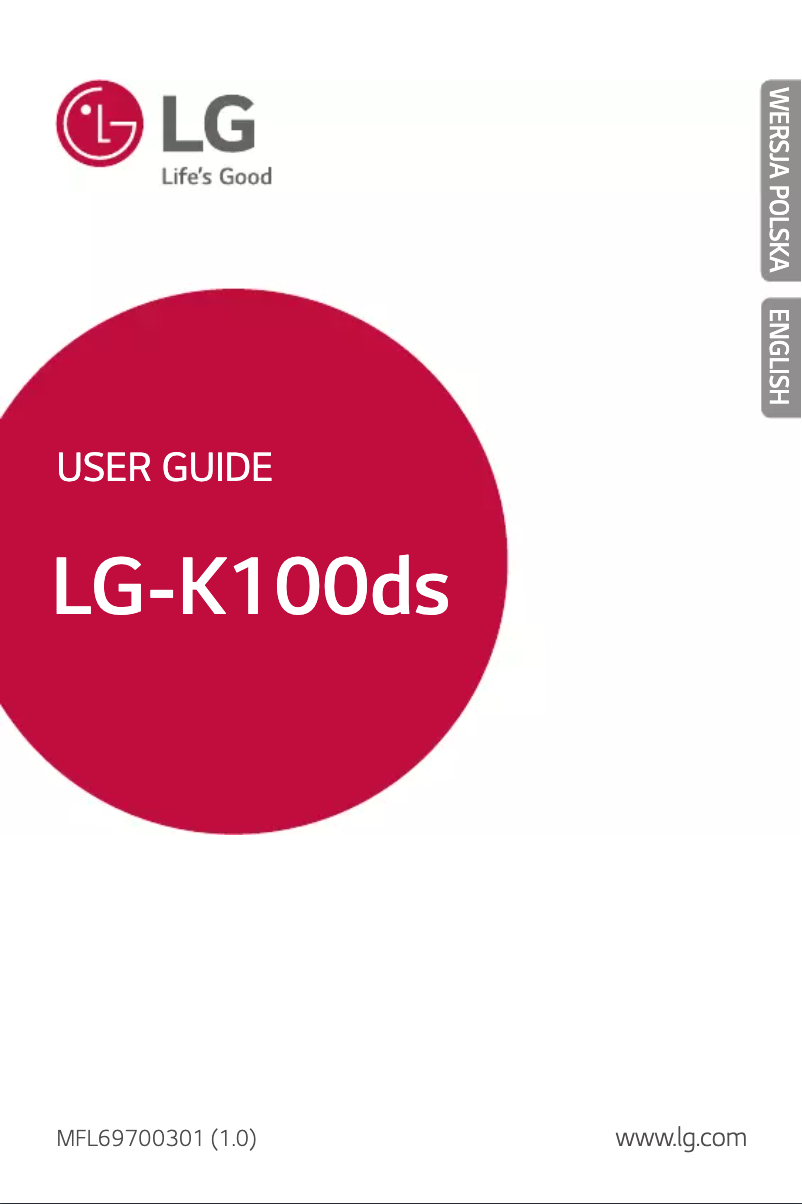 Image de la première page du manuel de l'appareil K3 K100ds
