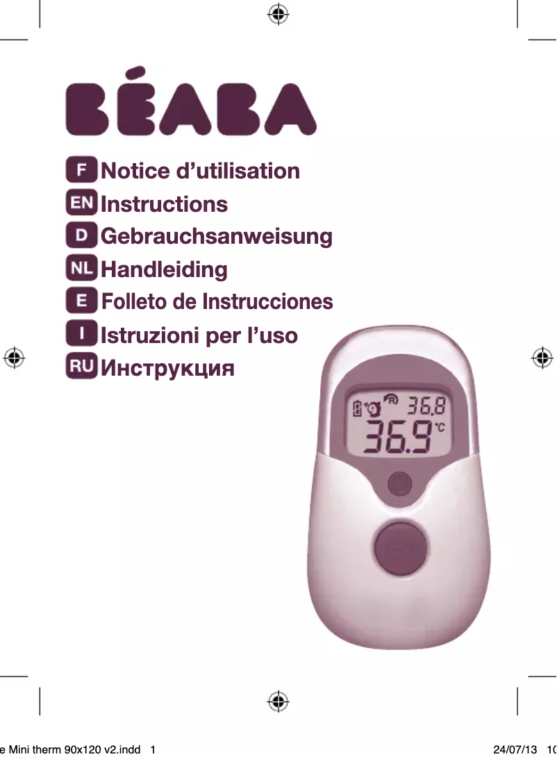 Image de la première page du manuel de l'appareil Mini Therm