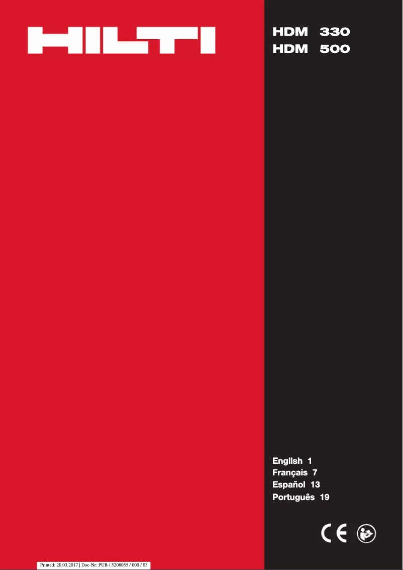 Image de la première page du manuel de l'appareil CP 660