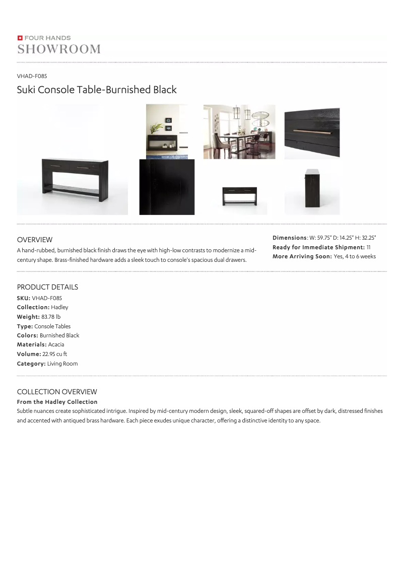 Page 1 of the manual User Manual Four Hands VHAD-F085