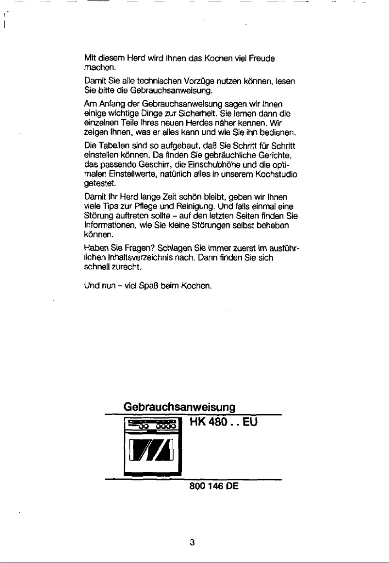 Page 1 de la notice Manuel utilisateur Siemens HK48055