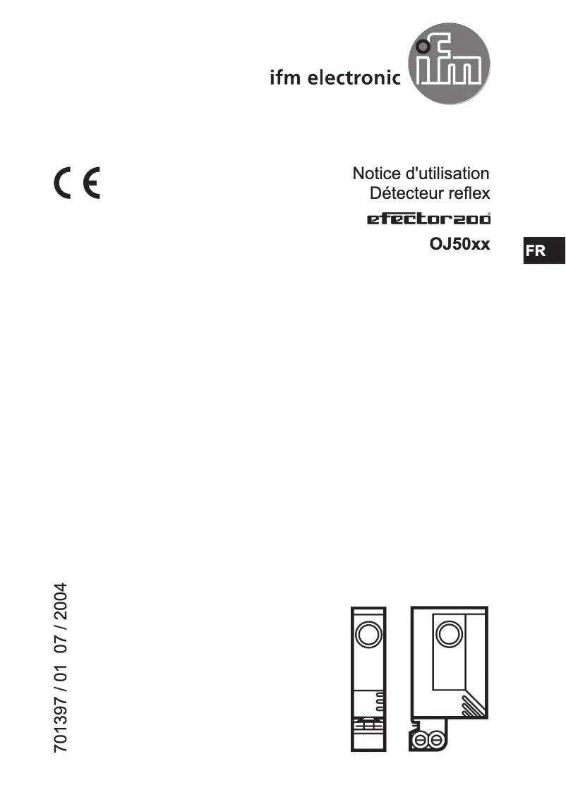 Image de la première page du manuel de l'appareil OJ5026